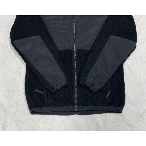 The North Face Girls Fleece Jacket Black Pockets Full Zip Polartec Size XL - Picture 4 of 9